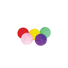 Игрушка Котенок мяч "КРИСТАЛЛ" с погремушкой 5,5 см (4 шт) LZ005