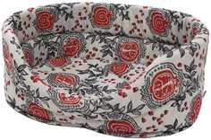 Лежанка для кошек лен №1 40*27*16 см 74001 Zooexpress