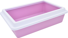 Туалет для кошек LUX с рамкой 41*30*12 см 11081 Zooexpress