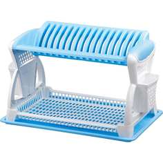 Двухъярусная сушилка для посуды Elf Plast