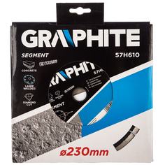 Сегментный алмазный диск GRAPHITE