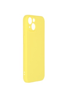 Чехол Pero для APPLE iPhone 13 Liquid Silicone Yellow PCLS-0069-YW ПЕРО