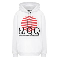 Хлопковое худи McQ Swallow