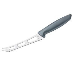 Нож кухонный Tramontina, Plenus, для сыра, нержавеющая сталь, 15 см, рукоятка пластик, 23429/166-TR