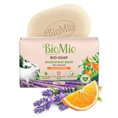 Мыло BioMio, Bio-Soap Апельсин, лаванда и мята, 90 г