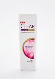 Шампунь Clear против перхоти, для восстановление поврежденных и окрашенных волос, 400 мл