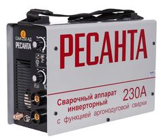 Сварочный аппарат инверторный Ресанта САИ 230АД 65/17, аргонодуговой