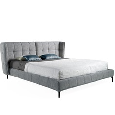 Кровать kel (angel cerda) серый 225x100x231 см.