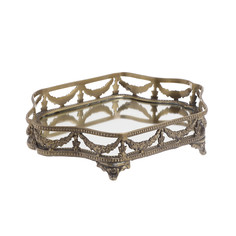 Поднос aeravansel (to4rooms) золотой 29.0x19.0x7.0 см.