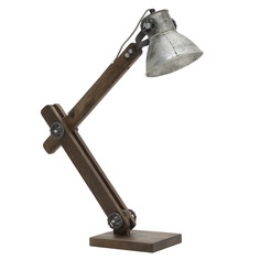 Лампа настольная crier (to4rooms) коричневый 58x55x18 см.