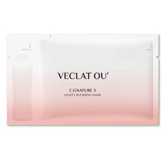 VECLAT OU Двухэтапная тканевая маска для лица с витамином С и гиалуроновой кислотой