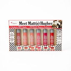 Набор матовых жидких помад Meet Matt(e) Hughes Vol. 14 Thebalm