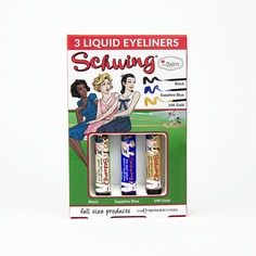 THE BALM Набор жидких подводок для глаз Schwing Trio Thebalm