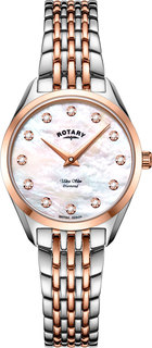 Швейцарские женские часы в коллекции Ultra Slim Женские часы Rotary LB08012/41/D