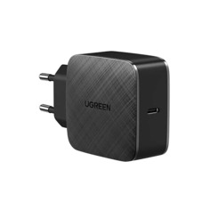 Зарядное устройство Ugreen GaN Tech Fast Charger (USB Type-C), чёрный