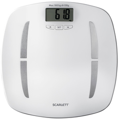 Весы напольные электронные Scarlett SC-BS33ED80 белый