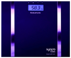 Весы напольные электронные Taurus Syncro Glass ТАУРУС
