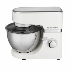 Миксер планетарный Redmond RFM-5301 белый/хром