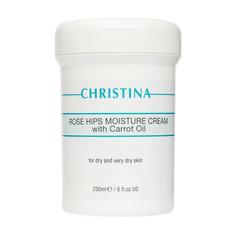 Увлажняющий крем с маслом шиповника и морковным маслом Christina Rose Hips Moisture Cream with Carrot Oil, 250 мл