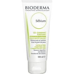 Гель-пилинг для лица Bioderma Sebium Себиум, 100 мл, отшелушивающий, гуммирующий