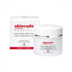 Ночной крем для лица восстанавливающий SkinCODE Essentials, 50 мл
