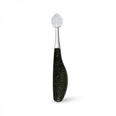 Щетка зубная с деревянной ручкой Radius Toothbrush Source (черная) (очень мягкая)