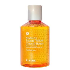 BLITHE Сплэш-маска для сияния Patting Splash Mask Energy Yellow Citrus & Honey, 150 мл