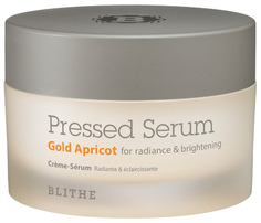 BLITHE Спресованная сыворотка-крем для сияния BlithePressed Serum Gold Apricot, 50 мл