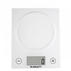 Весы кухонные электронные Scarlett SC-KS57B10 макс.вес:5кг белый