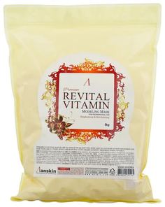 Маска альгинатная витаминная (пакет) Anskin Revital Vitamin Modeling Mask, Refill 1кг