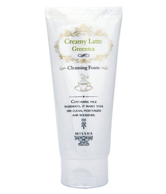 Очищающая пенка для лица MISSHA Creamy Latte Cleansing Foam (Green Tea) 172 мл