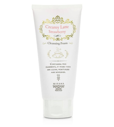 Очищающая пенка для лица MISSHA Creamy Latte Cleansing Foam (Strawberry) 172 мл