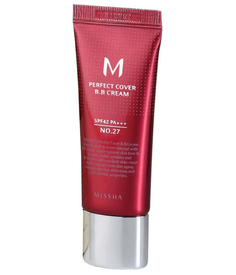 Тональный крем MISSHA M Perfect Cover BB Cream SPF42/PA+++ (No.27/Honey Beige) 20ml