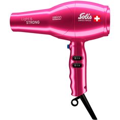 Фен Solis Light & Strong 442 розовый