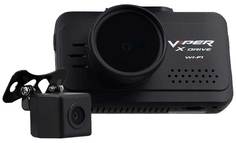 Видеорегистратор Viper X-DRIVE DUO Wi-Fi (+ кам.заднего вида, салонная)