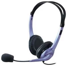 Наушники Genius Headset HS-04S Mini Jack Blue