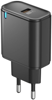 Сетевое зарядное устройство Olmio 043799 18W USB QuickCharge черный