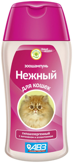 Шампунь для кошек АВЗ Нежный гипоаллергенный 180 мл