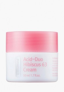 Крем для лица By Wishtrend Acid-duo Hibiscus 63 cream, 50 ml
