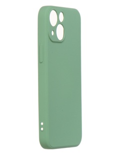 Чехол Pero для APPLE iPhone 13 mini Liquid Silicone Green PCLS-0068-GN ПЕРО