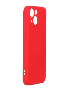 Чехол Pero для APPLE iPhone 13 mini Liquid Silicone Red PCLS-0068-RD ПЕРО