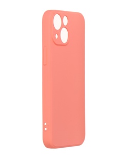 Чехол Pero для APPLE iPhone 13 mini Liquid Silicone Coral PCLS-0068-OR ПЕРО