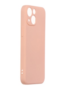 Чехол Pero для APPLE iPhone 13 mini Liquid Silicone Light Pink PCLS-0068-PK ПЕРО