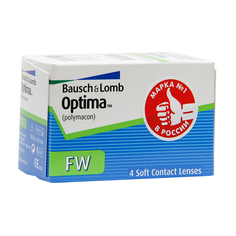Контактные линзы Bausch & Lomb Optima FW (4 линзы / 8.7 / -4.5)