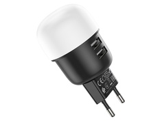 Зарядное устройство Hoco C87A 2xUSB 2.4A Black 6931474746757