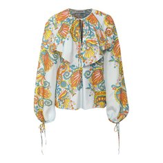 Шелковая блузка Lanvin