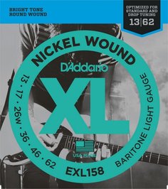 EXL158 NICKEL WOUND BARITONE LIGHT 13-62 D'addario