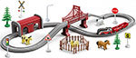 Железная дорога для детей Givito Мой город 70 предметов на батарейках G211-022