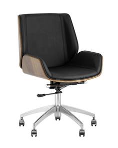 Кресло офисное topchairs crown (stoolgroup) черный 60x90x62 см.