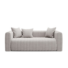 Диван bardi нераскладной (kult) серый 190x88x102 см.